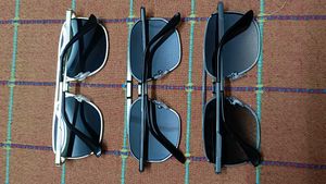 Stylish Aviator Sunglasses pair of 3