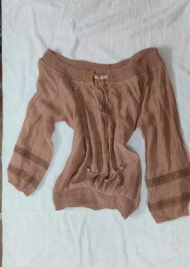 Boho Off-Shoulder Blouse