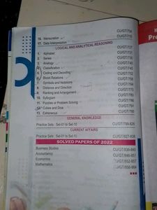 CUET UG COMMERCE DOMAIN