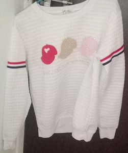 White Sweatshirt