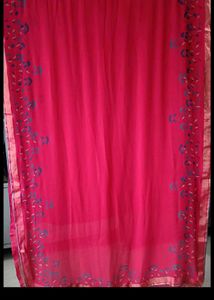 Pink Saree