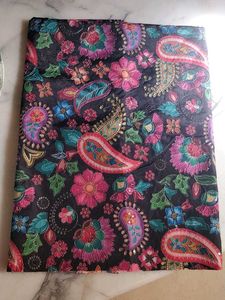 Beautiful Floral Embellished Dress Material
