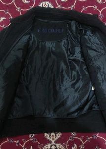 crocodile Black Men's Jacket