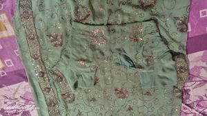 Exquisite Sequin Embroidered Saree