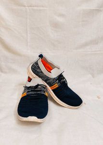 Airstyle Navy Blue Lace-Up Sneakers Size 10 | Ligh