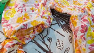 Tiered Floral Print Dress