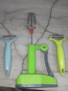 Manual Hand Blender &amp; Peelers Set