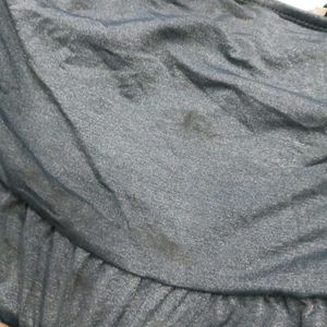 Grey Ruched 🤎Mini Skirt