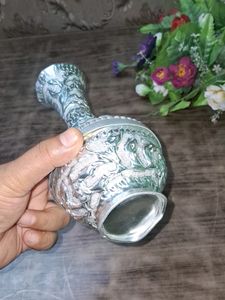 Vintage Silver Vase