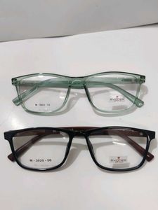 Buy 1 get 1n Eyeglasses Frames - Green & Black