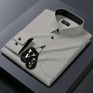 Premium Light Grey Formal Shirt for Men | Full Sle