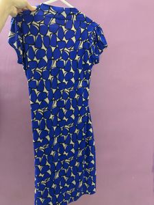 PROMOD Vintage Style Printed Dress - Size S/M