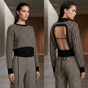 set of 2 Chic Chevron Knit Sweater & turtle nec