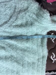 Cozy V-Neck Fuzzy Sweater