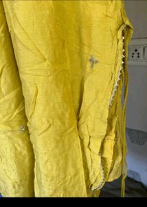 Yellow Sharara Set