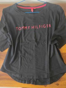 Brand inspired Tommy Hilfiger Black T-Shirt
