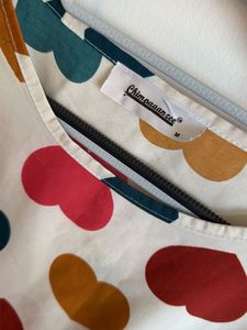 Cute Heart Print Dress
