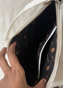 Stylish White Handbag