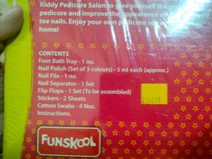 Kiddy Pedicure Salon - Funskool