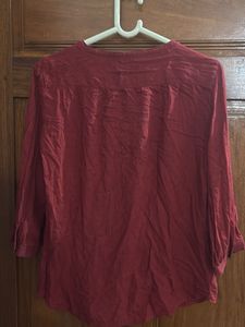Best Deal Levi’s Polka Dot Maroon Top