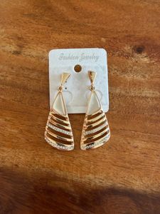 Elegant Rose Gold Dangle Earrings