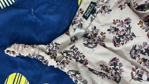 Floral Print Light Pink Dress