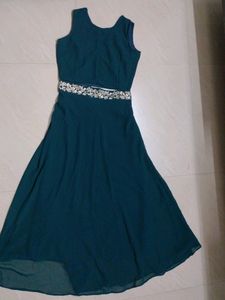 Dark Green Dress