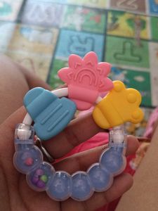 Baby Teething Rattle Toy