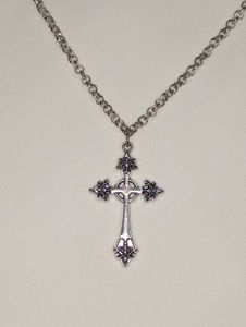 Gothic Cross Pendant Necklace