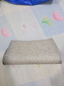 Elegant Beaded Evening Clutch Bag