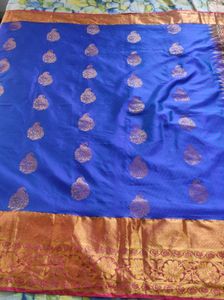 Beautiful Blue &amp; Pink Saree