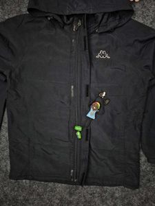 Kappa Black Hooded Jacket