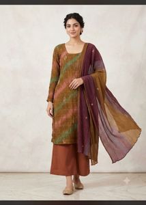 Stylish Printed Kurta Set with Dupatta