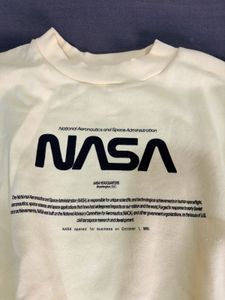 butter yellow NASA Sweatshirt