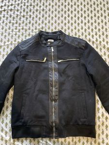 Men's Black Bomber Jacket