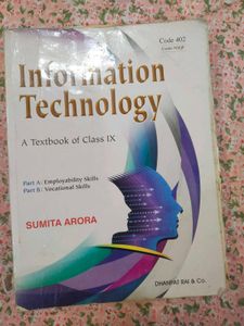 Class 9 Information Technology Book
