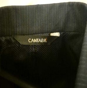 Coat Blue Stripe Orginal From Cantabil