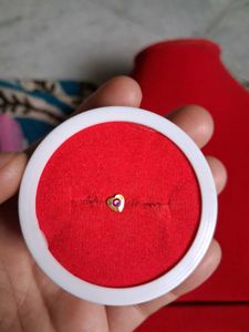 Heart Stud Nose Pin gold