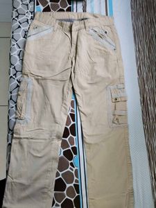 H&M Khaki Cargo Pants