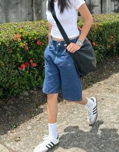 y2k Blue Denim jorts