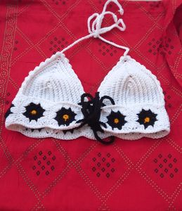 German Square   Bikini Crop Top