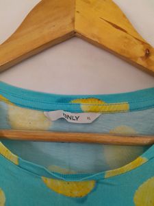 Blue Printed Top (Women's)