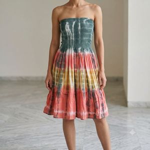 Boho Tie-Dye Maxi Dress