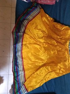 Yellow Anarkali Kurta Suit