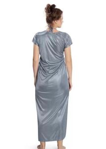 Elegant Satin Robe &amp; Nightgown Set