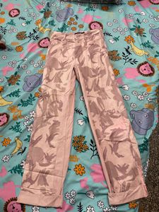 Pink Camo Cargo Pants