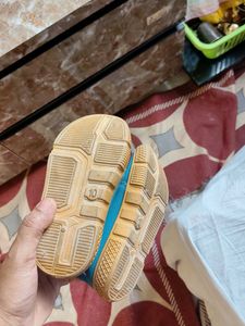 Cute Blue Baby Booties