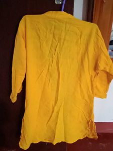 Yellow Shirt Kurta