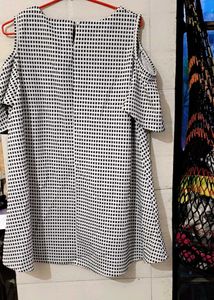 Very Beautiful Cut Shoulder Sleeve Dress