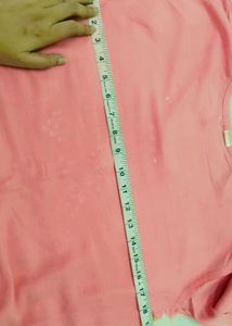 Elegant Peach Kurta with Embellishments